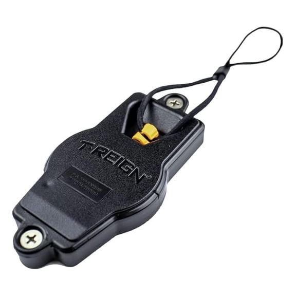 Kayak Surface Mount Retractor - RET-1001 - Fishing Gear Tether, 36" Kevlar Cord, UV Resistant - Secure Kayak Accessories for Rotomolded & Thermoformed Boats