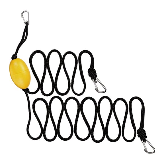 Kayak Throw Line Floating Dock Line With Stainless Steel Clip Floating Drift Anchors Rope For Kayak And Paddle Board