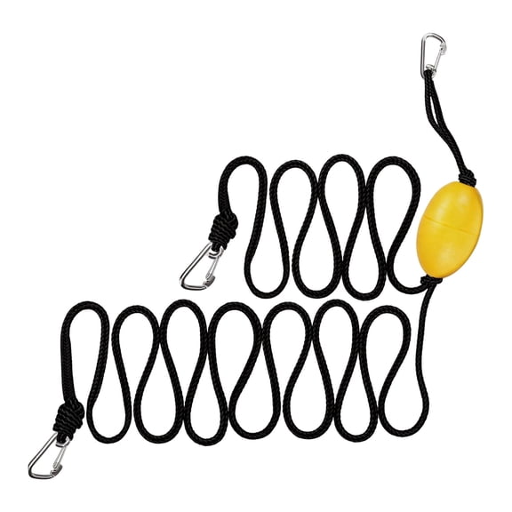 Kayak Throw Line Floating Dock Line With Stainless Steel Clip Floating Drift Anchors Rope For Kayak And Paddle Board