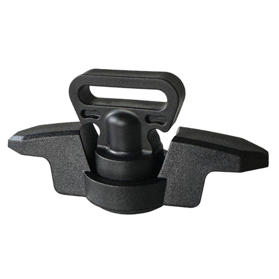 Kayak Track Mount Line Cleat Fishing Kayak Anchors Cleat for Canoes Boats Deck Rowing Accessory Nylon Deck Line Rope Tie