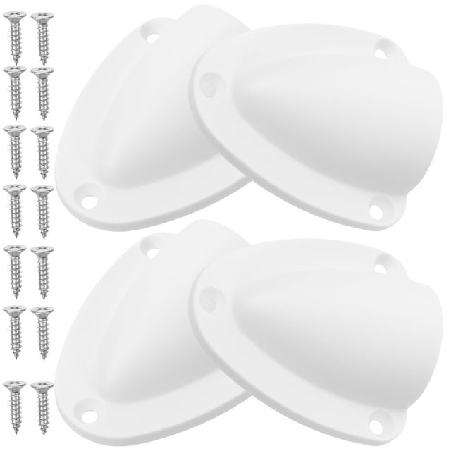 Kayak Vent Cover Marine Cable Cap Boat Wire Aluminum Clam Shells Air ...