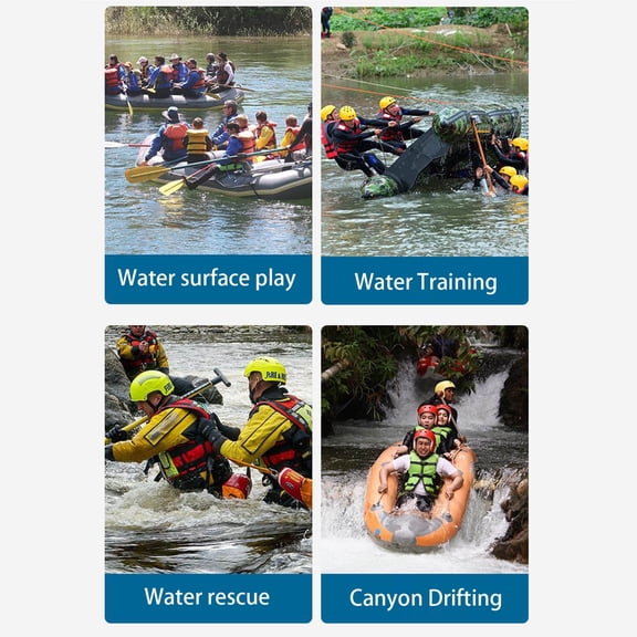 Kayak Vest High Buoyancy Swim Vest For Men And Women, Adjustable Safety Jacket With Secure Straps & Side Buckles For Custom Fit, Reliable Floatation For Boating Swimming