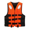 thumbnail image 1 of Kayak Vest High Buoyancy Swim Vest Unisex Adjustable Safety Jacket With Adjustable Straps Side Buckles For Secure Comfortable Fit, Perfect For Boating Swimming Kayaking, 1 of 6
