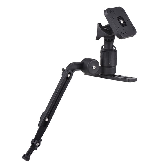 Kayak support,Fish Plate Adjustable Pole Arm With Boat Arm With Pole Marine Universal Diameter Of Diameter Of 1.4'' Marine Boat Pontoon Plate Arm Boat Pontoon Canoe Fish Mount Plate