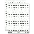 thumbnail image 1 of Kayak with Paddle 200+ Round Stickers - White - Matte Finish - 0.50" Size, 1 of 3