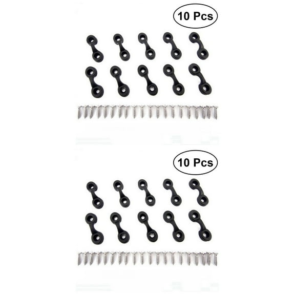 Kayaking Accessories Accesorios Tie down Kit Canoe Pad Eye Buckle Kayaks Accesories 20 Pcs