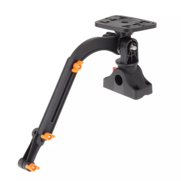Kayaks Fish Finder Mounting Plate Electronic Fish Finder Mount Base Adapter for Kayaks Fish Finder Easy Installation