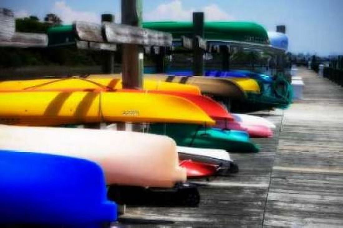 Kayaks I Canvas Art - Alan Hausenflock (24 x 36)