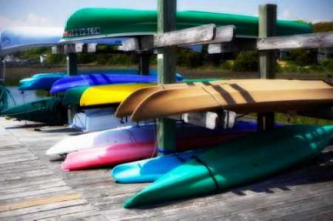 Kayaks II Canvas Art - Alan Hausenflock (24 x 36)