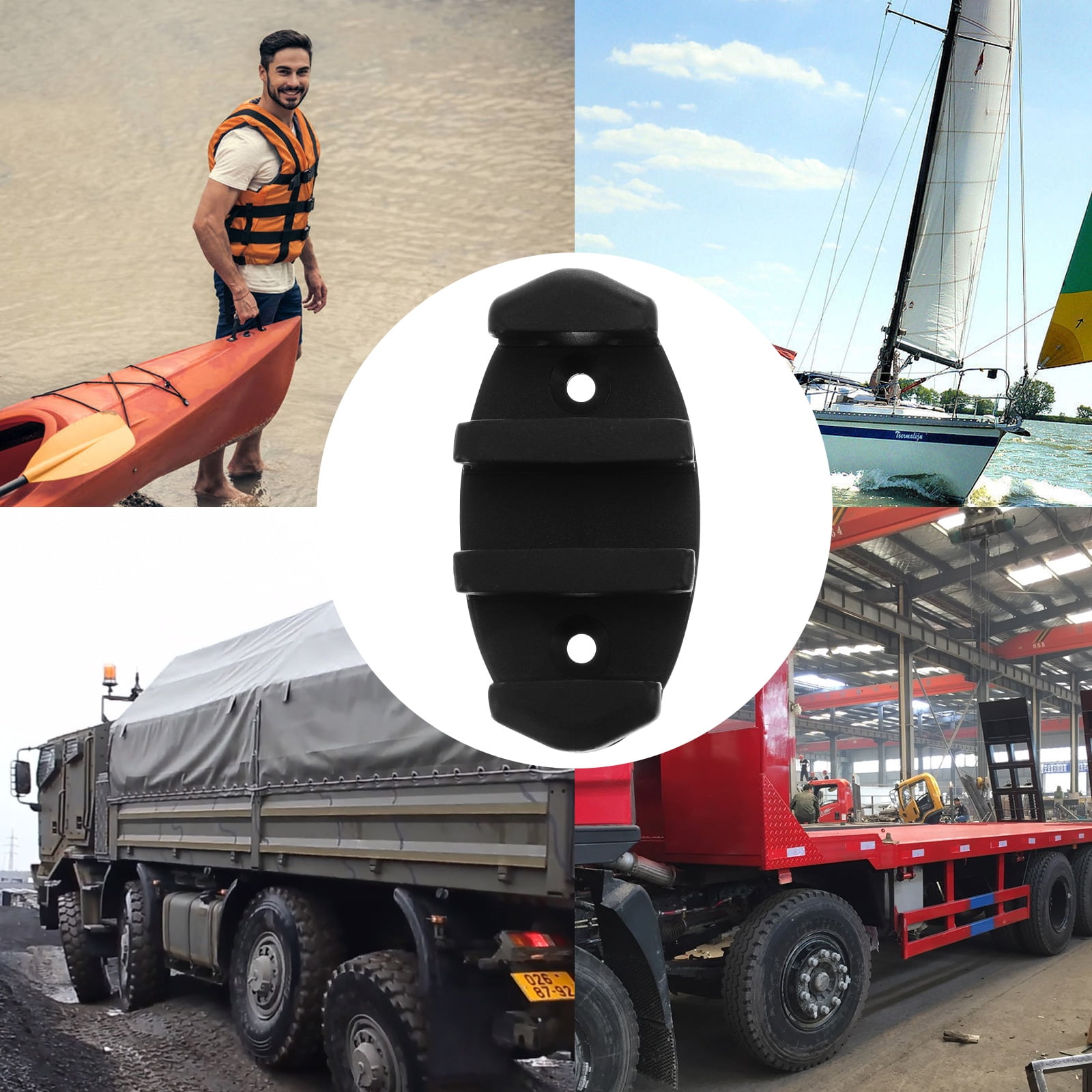 Kayaks Zig Zag Cleat 2pcs Durable Kayaks Zig Zag Cleat Marine Grade