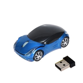 Kayannuo 2.4GHz 1200DPI Wireless Optical Mouse USB Scroll Mice for Tablet Laptop BU