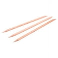 thumbnail image 1 of Kayannuo 20Pcs Nail Art Orange Wood Stick Cuticle Pusher Remover Pedicure Manicure Tool, 1 of 4