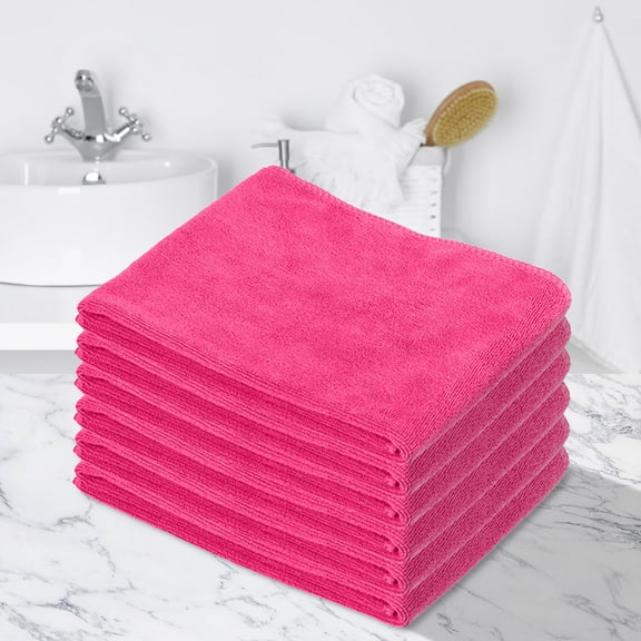 Kayannuo 6PCS Thickened Foot Towels | Absorbent & Quick Dry for Foot Bath & Spa Use | Soft Microfiber | Machine Washable | Bathroom & Beauty Salon Essential