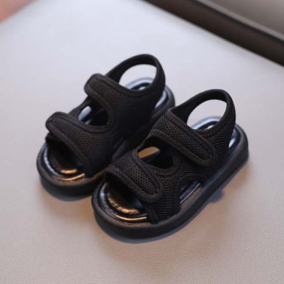 Kayannuo Baby Sandals Baby Fashion Baby Girls Boys Children's Beach Shoes Soft Sole Toe Crash Sandals Roman Sandals