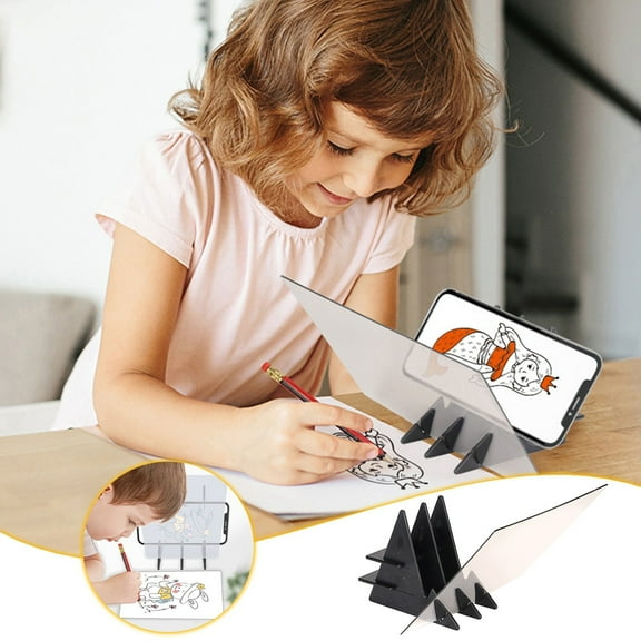 Kayannuo Back to School Supplies Projection Copy Drawing Board Art Projector For Tracing Tracing Projector For Drawing Drawing Projector For Kids Light Board For Tracing Tracing Pad 6.5in