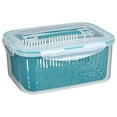thumbnail image 1 of Kayannuo Back to school 1 Pcs Fruit Vegetable Storage Containers For Fridge Berries Vegetable Wash Vegetables Dehydration With Lids Home Essentials (700ML), 1 of 2