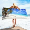 thumbnail image 1 of Kayannuo Back to school Microfiber Beach Towel Super Lightweight Colorful Bath Towel Sandproof Beach Blanket Multi-Purpose Towel For Travel Swimming Pool 30x60 Inch (75x150cm), 1 of 4