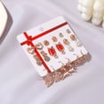 thumbnail image 1 of Kayannuo Back to School 12pcs Christmas Earrings Set Ear Cute Christmas Jewelry For Women New Year Gifts Christmas Gifts For Women, 1 of 3