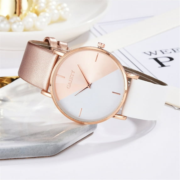 Kayannuo Back to School Women skin Belt type Watch Luxury Rose Gold Watches Ladies Casual watch