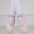 thumbnail image 1 of Kayannuo Ballet Shoes for Girls Professional Ballet Shoes for Girls Pre-Sewn Ribbons & Elastic Band Included, 1 of 6