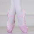 thumbnail image 1 of Kayannuo Ballet Shoes for Girls Professional Ballet Shoes for Girls Pre-Sewn Ribbons & Elastic Band Included, 1 of 6