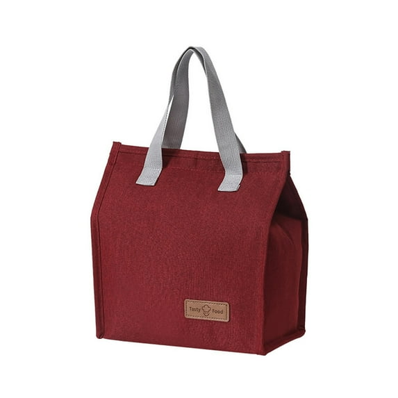 Kayannuo Bedroom Decor Christmas Oxford Cloth Lunch Bag Outdoor Picnic Bag Portable Lunch Bag Bento Bag Large Heat Preservation Bag Ice Bag Living Room Decor