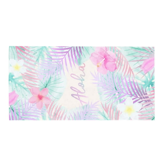 Kayannuo Bedroom Decor Christmas Microfiber Beach Towel Super Lightweight Watercolor Turtle Pattern Bath Towel Sandproof Beach Blanket Multi-Purpose Towel for Travel Living Room Decor