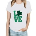 thumbnail image 1 of Kayannuo Blouses for Women Tee Shirts for Women St. Patrick's Day Women's Fashion Crewneck Printed Short Sleeve T-shirt Casual Loose Shirt Tops, 1 of 4
