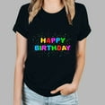 thumbnail image 1 of Kayannuo Blouses for Women Tee Shirts for Women Valentine's Day Women's Casual Round-Neck Printed T-Shirt Loose Short Sleeve Tops Blouse, 1 of 4