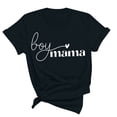 thumbnail image 1 of Kayannuo Blouses for Women Tee Shirts for Women Valentine's Day Womens Fashion Print Tops Short Sleeve Out Blouse Funny Round Neck T-Shirt Tops, 1 of 3