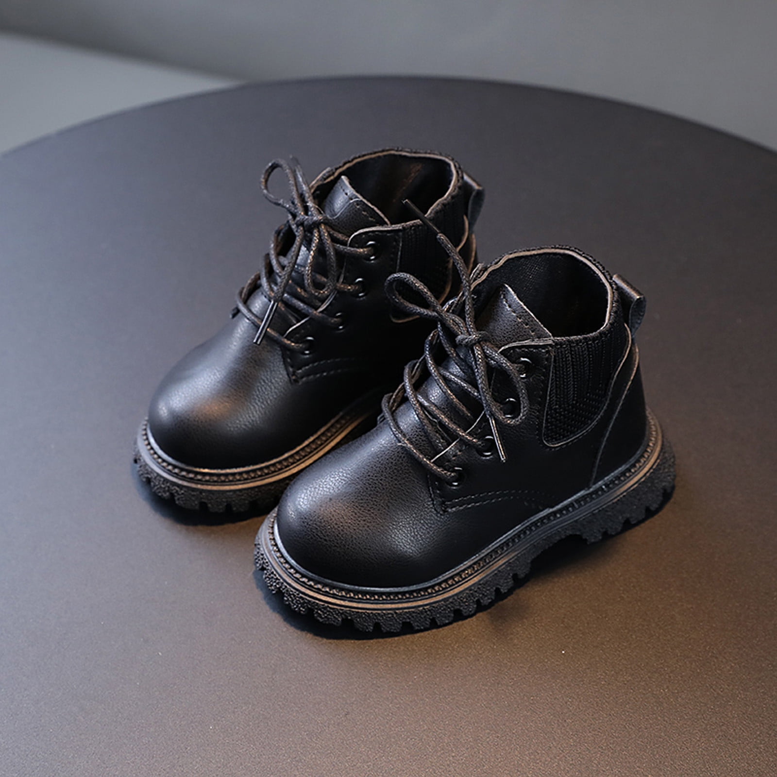 Kayannuo Boots for Toddler Winter Clearance Toddler Shoes Boys Girls