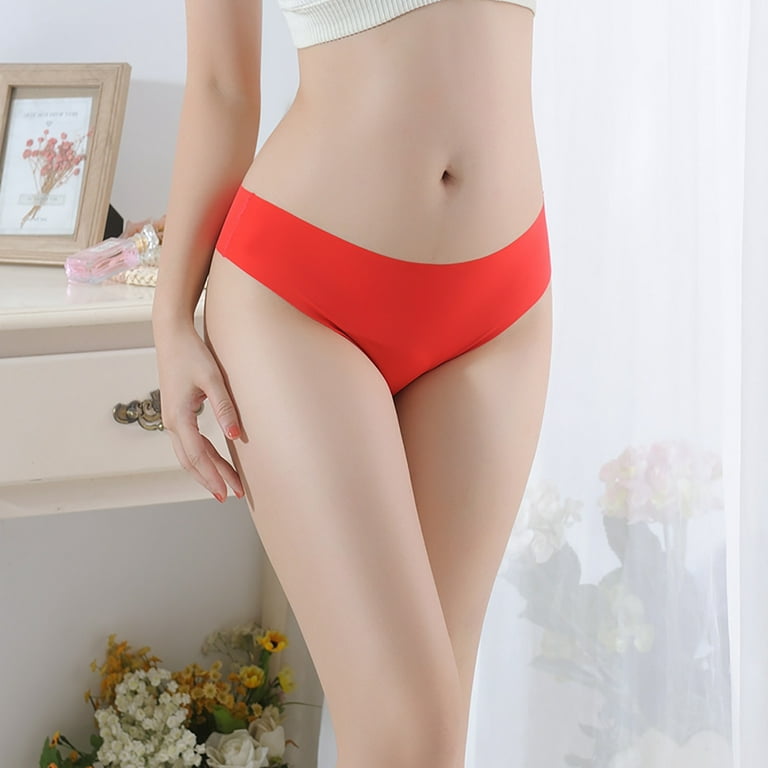 New Sexy Panties for Women Underwear Girls Model Briefs Solid Color  Seamless Underpant Female Lingerie Shorts Panty Ladies Woman