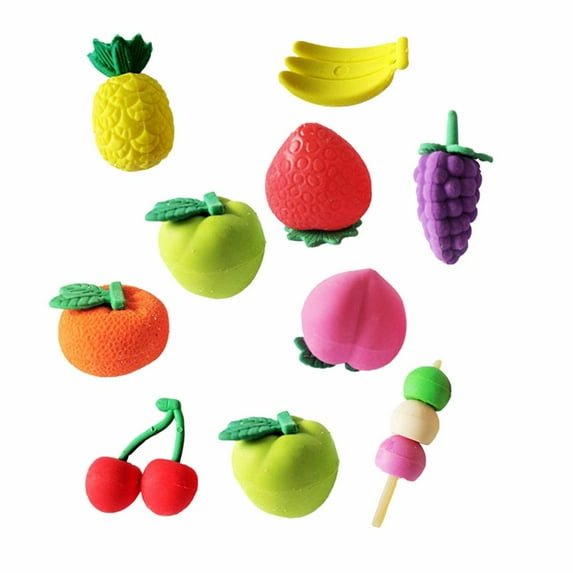 Kayannuo Christmas 10 Pack Fun Erasers Puzzle Erasers Take Apart Erasers Pull Apart Gifts for