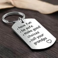 thumbnail image 1 of Kayannuo Christmas Be Safe, Make Good Choices And Call Your Grandma/Grandpa Keychain, 1 of 5