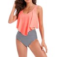 thumbnail image 1 of BadyminCSL Fashion Women Printing Bikini Push-Up Padded Swimwear Swimsuit Beachwear Set, 1 of 3