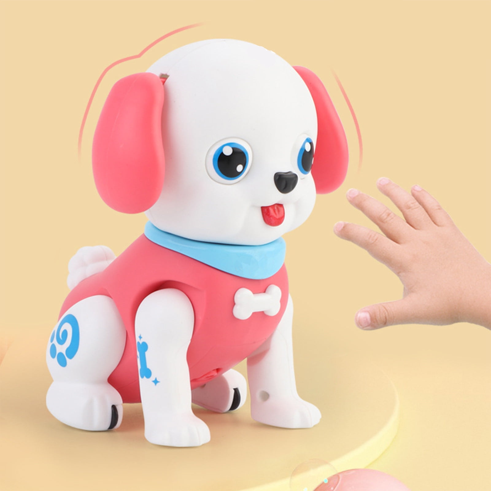 Slopehill Interactive Puppy - Smart Pet, Sing, Dance, and Spin Electronic Puppy Dog Toys for Age 3 4 5 6 7 8 Year Old Girls, Gifts Idea for Kids, Size: 13