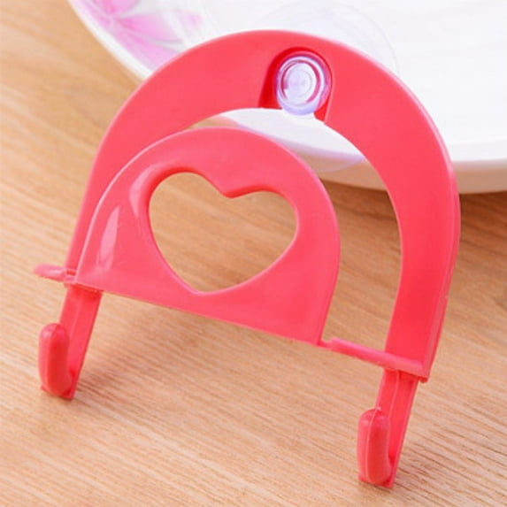 Kayannuo Christmas Convenient Sponge Holder Suction Cup Sink Holder Kitchen Tools Wall Mounted Type
