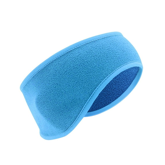 Kayannuo Christmas Fashion Winter Fleece Earband Stretchy Headband Ear Warmers Ponytail Headband