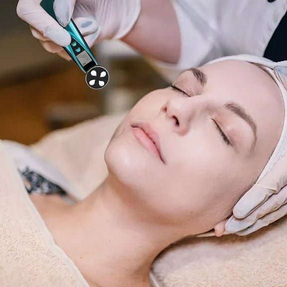 Kayannuo Christmas Home RF Beauty Instrument Facial Firming And Pulling Instrument RF Photon Skin Rejuvenation Instrument Micro-current Massage InstrumentUBS