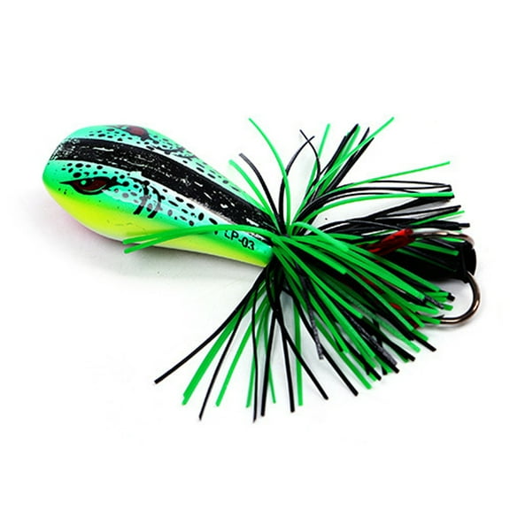 Kayannuo Christmas Items Jumping Lure Topwater Lure 90mm 10g Double Strong Hook Jump Action