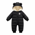 thumbnail image 1 of Kayannuo Christmas Newborn Infant Baby Boys Hooded Girls Thick Snowsuit Romper Coat Outwear, 1 of 4