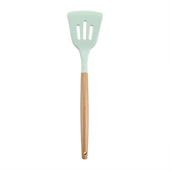 Kayannuo Christmas Silicone Wooden Spatula Cooking Utensils Non-stick Spatula Kitchenware