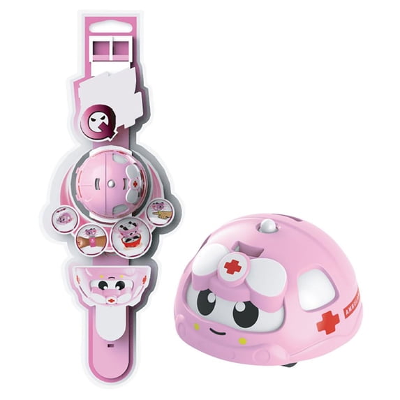 Kayannuo Christmas Toys Gyro Rotating Watch Car Toy Spinning Top Pull Back Car Interactive Educational Toys