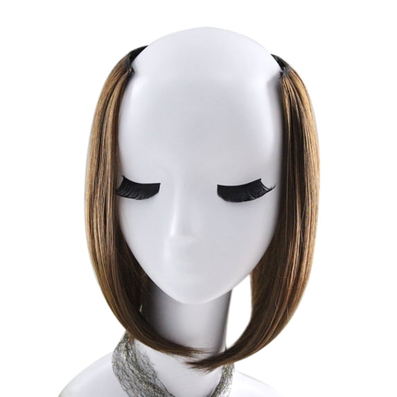 Kayannuo Clearance 1Pc 2 Clip In Hair Extensions Straight Pretty Woman Girl Wig Hair