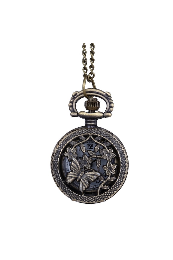 Men and Women Couple Pocket Watch Retro Quartz Hanging Table Commemorative Table