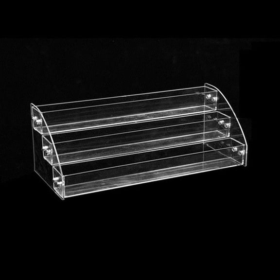 Kayannuo Nail Polish Holder Clear Makeup Display Stand Rack Holder Organizer 3 Layer