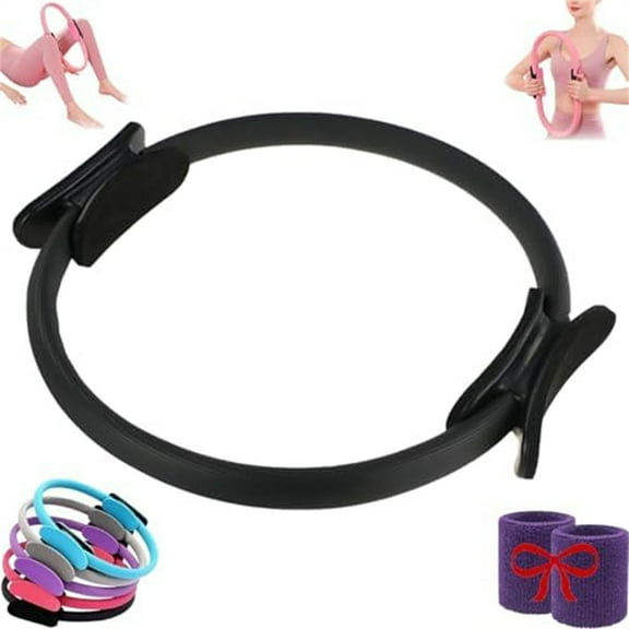 Kayannuo Pilates Circle Ring - Resistance Trainer for Thighs/Glutes & Postpartum Recovery (Includes Online Workout Guide)