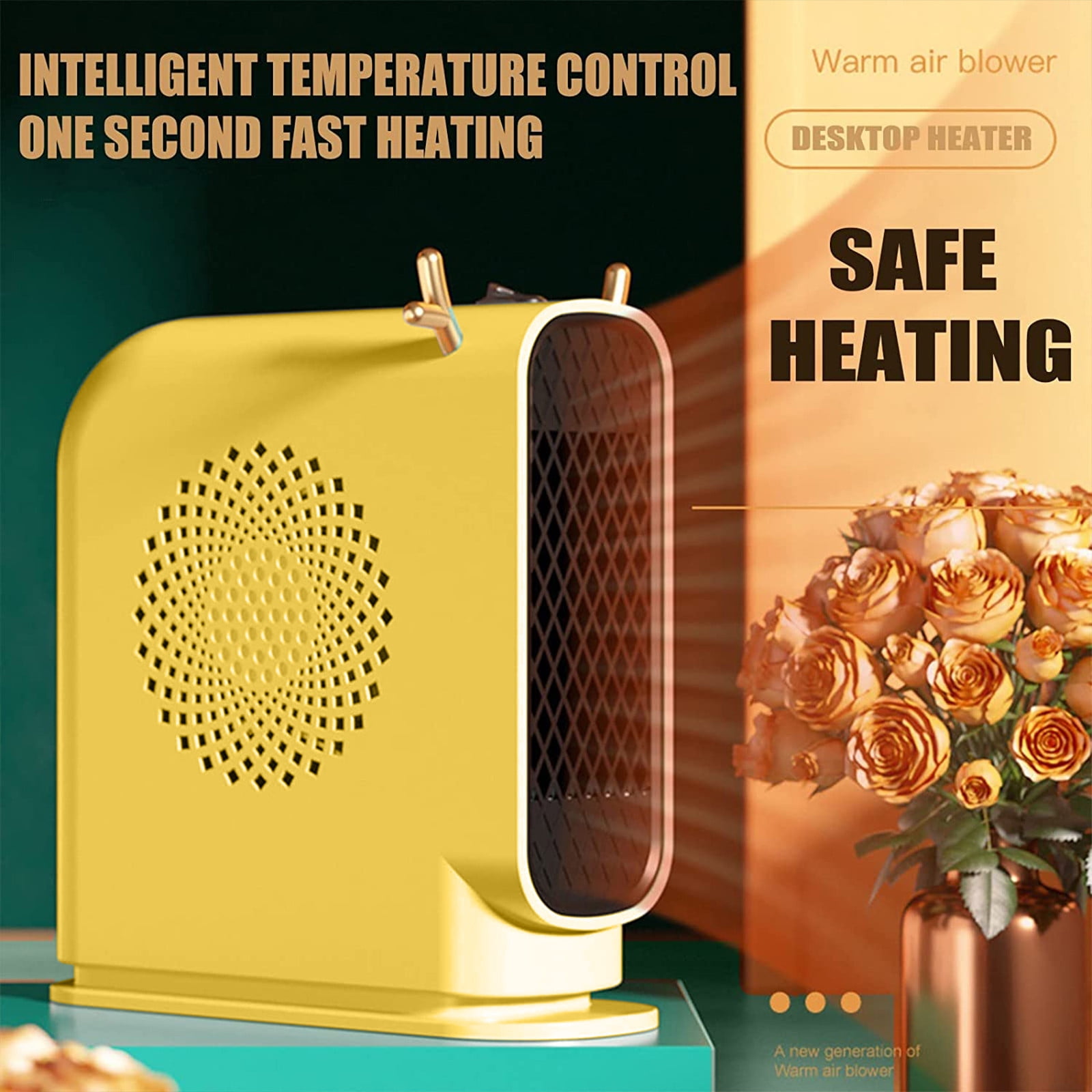Kayannuo Clearance Portable Space Heater With Thermostat, Electric