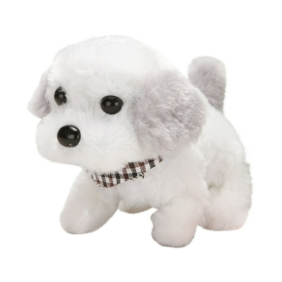 Kayannuo Simulation Plush Electric Puppy Pet Toy Dog Can Walk And Call Toy Dog Children鈥檚 Gift Christmas Gifts