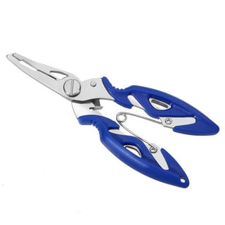 Retractable Pocket Steel Blade Fishing Scissors Snips Braid Line Cutter  Fishing Tools - AliExpress